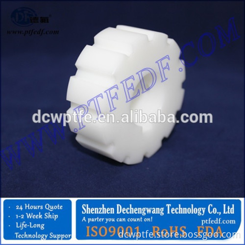 Professional manufacturer of PTFE teflon parts teflon gear